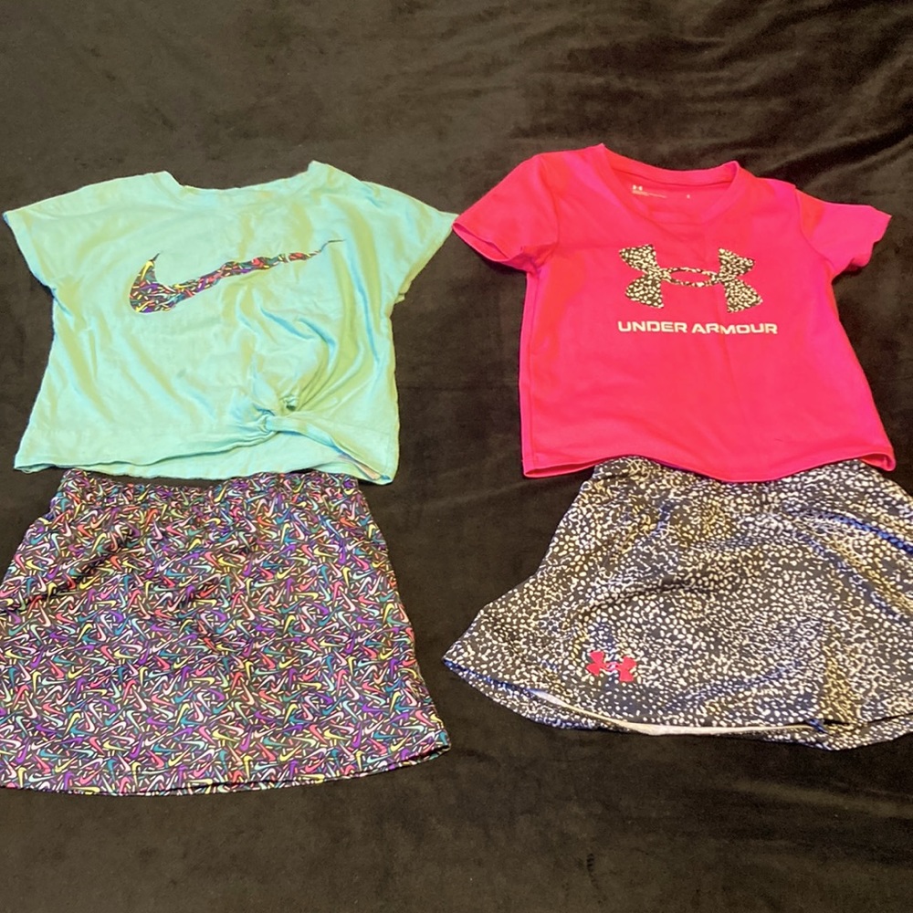 Girls size 5 tennis outfits